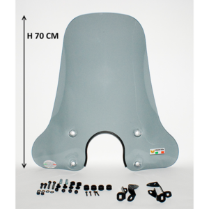 Isotta Windscherm Vespa Look-a-like LX Smoke